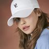 VARZAR Monogram Soft Overfit Ball Cap White