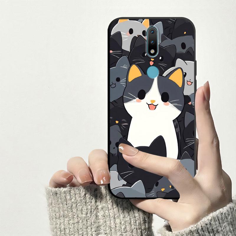 Protector For Nokia 2.4 1.4 3.4 5.3 5.4 6.2 Case Shockproof Soft Silicone For Nokia 7.2 6.3 8.3 5G Back Cover TPU Phone Case