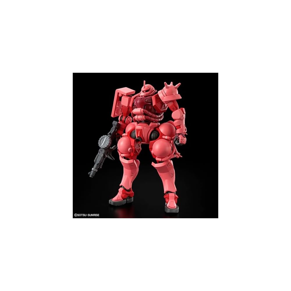 Bandai Spirits Гандам GQuuuuuuX Заку Чара GQ Масштаб 1/144 Пластиковая модель-конструктор с цветовой кодировкой