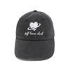 Net Social Club SELF LOVE PIGMENT WASHED CAP (BLACK)