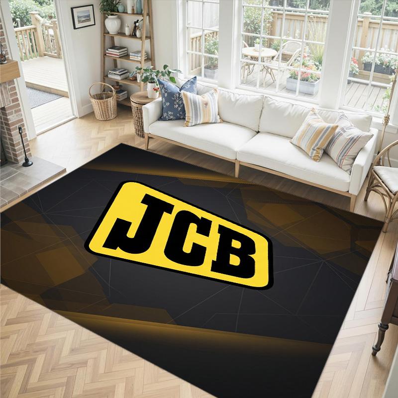 JCB Design Crystal Velvet Carpet Cozy Non?Slip Printed Rug For Bedroom Living Room Entrance