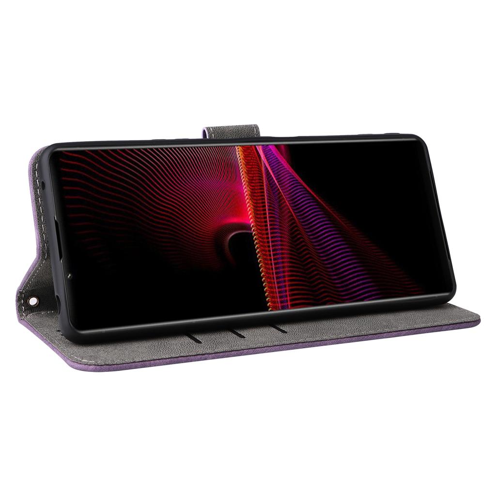 Для Sony Xperia 1 III 5G Чехол Кошелек Книжка Кожаный Чехол для Телефона Защита с Блокировкой RFID