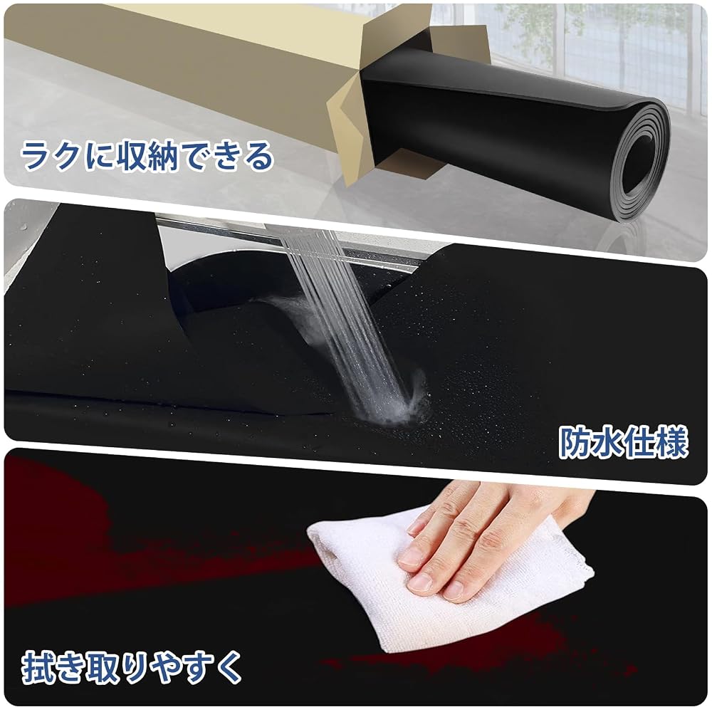 Silicone Kitchen Counter Mat, 70 x 42 cm, 2 mm Thick, Heat Resistant (250°C), Cuttable, Non-Slip,