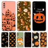 Leaves Fall Fox Pumpkin Halloween Case For Samsung A54 A52 A50 A70 A30 A40 A20S A20E A02S A12 A14 A22 A42 A72 A34 A32 A04s Cover