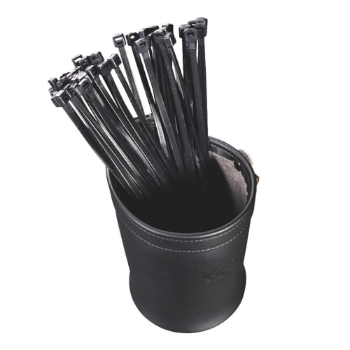 Fujiya Biscup Small Black and Gold LIGHT PU LEATHER SERIES AB-50BG