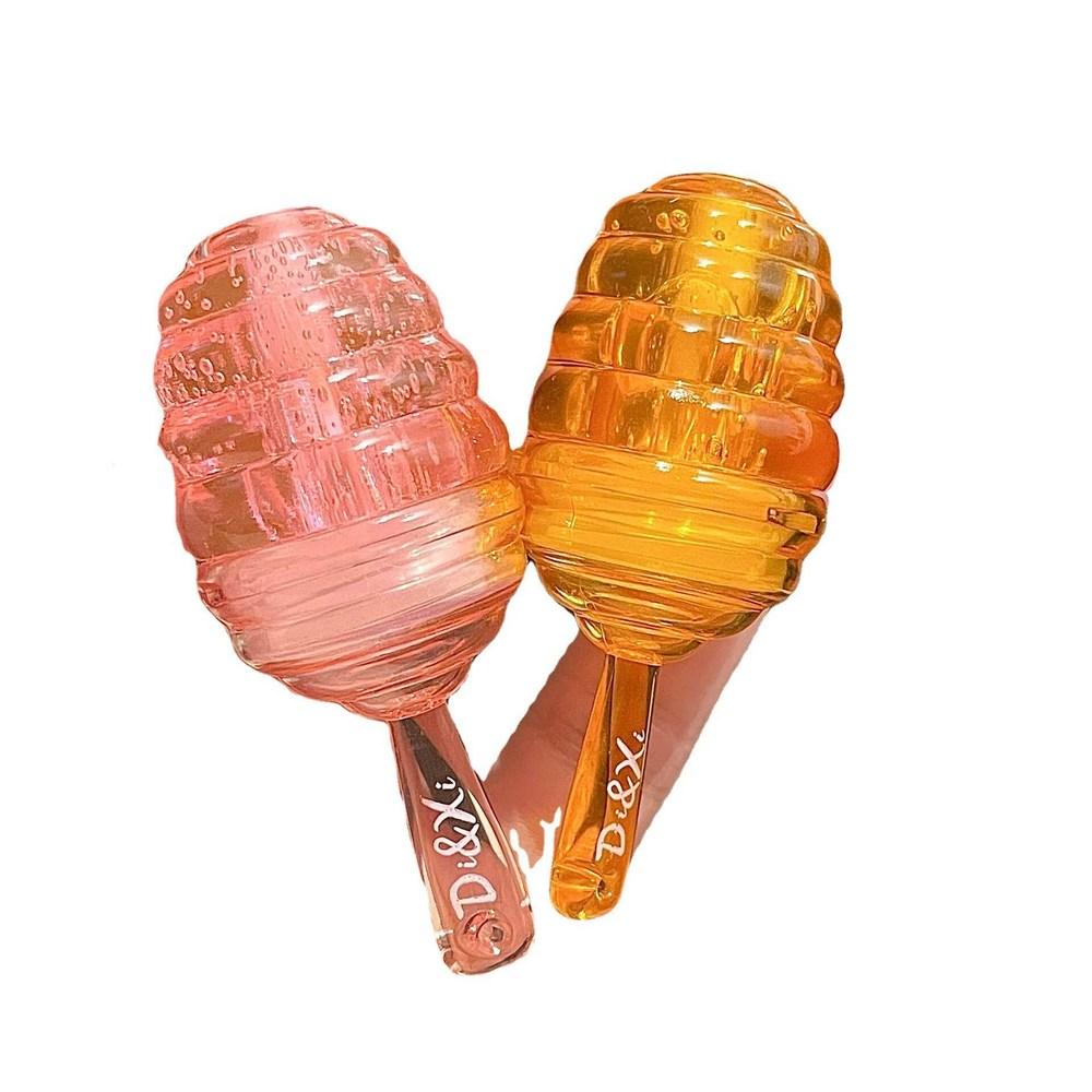 Фруктовый бальзам для губ Honey Pot Lip Oil, стойкий увлажняющий прозрачный жидкий блеск для губ, косметика для макияжа, 1 шт., 02 BEE