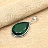 Chrome Diopside Gemstone Handmade 925 Sterling Silver Jewelry Pendant For Women