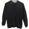 Made In Spain Long Sleeve Knit Cardigan 36 Black Women Used