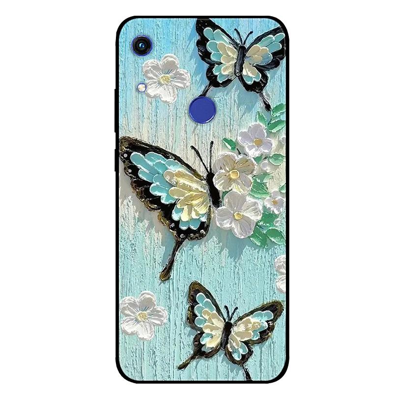 Чехол для Huawei Y6S Y6 2019, мягкий матовый силиконовый чехол с мраморным рисунком, для Huawei Honor 8A Pro Y6 S Y6 Prime 2019, полноразмерный чехол для телефона.