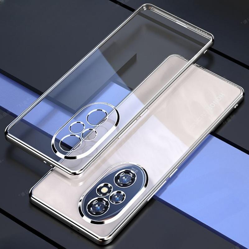 For Huawei Honor 200 Pro Electroplating Phone Case For Honor200 200Pro Lens All-inclusive Silicone Soft Shell Cover