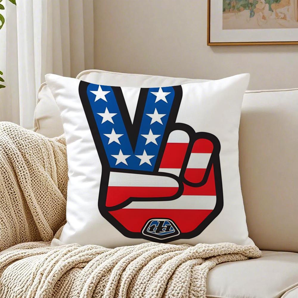 Gear Brand TTroy LLeeS Cushion Cover Linen Pillowcase Soft for Sofa Bed Home Room Decor