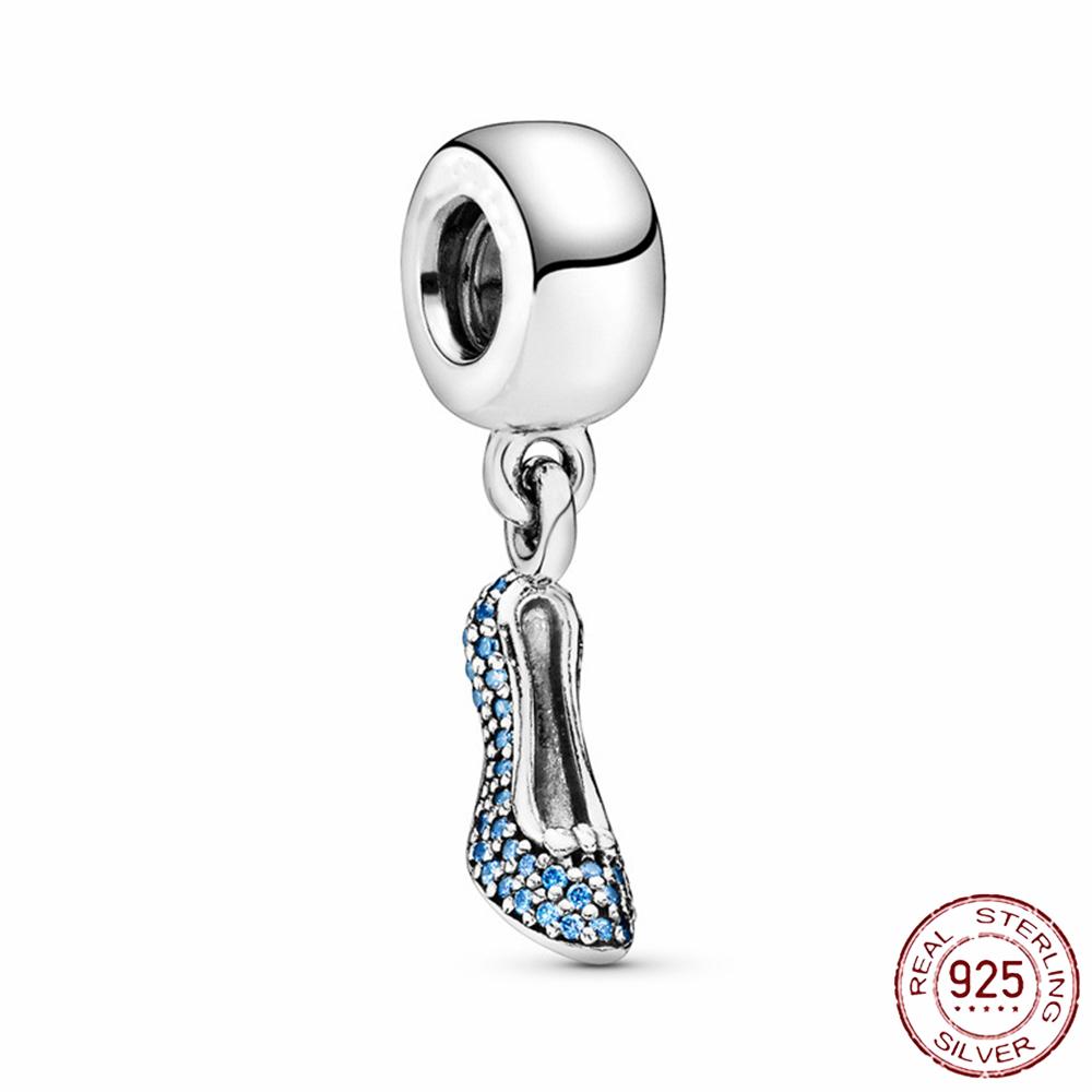 925 Sterling Silver Charm Princess Animal Series House Beads Fit Original Fashion Bracelet Women Diy Jewelry