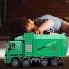 Garbage Truck Simulation Inertia Garbage Truck Sanitation Vehicle Model Recycling Truck Toy with 3 Trash Dump Truck for Boys and Girls Toy, Children's