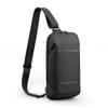Men Crossbody Bag Black Fashion Male Waterproof Single Shoulder Bag Boy Casual Chest Bag