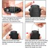 Wire Cable Combination Lock Code Lock Bicycle Luggage Lock Telescopic Wire Rope Lock Digit Lock Motorcycle Helmet Code Lock