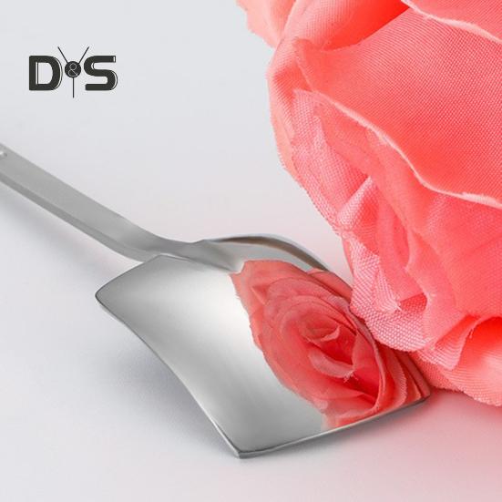 Ложка-лопатка из нержавеющей стали, ложка для мороженого, мини-десертные ложки, креативные формы, кофейная чайная ложка, подарок для кухни, ресторана, вечеринки