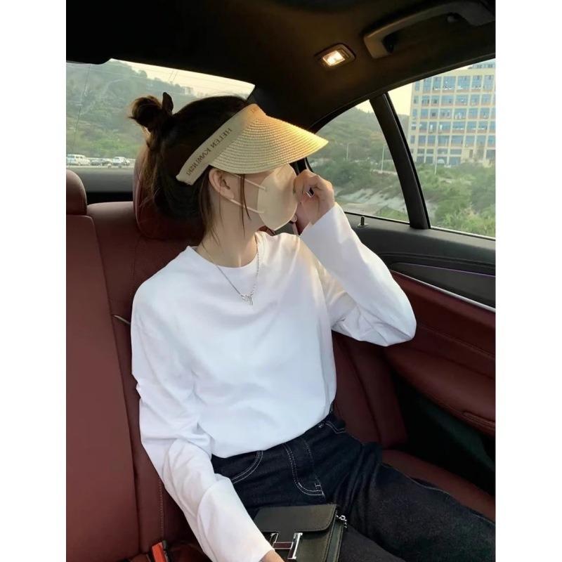 Простой и универсальный топ из чистого хлопка, женская весенняя теплая рубашка с длинным рукавом из немецкого вельвета, с базовой нижней майкой, тренд