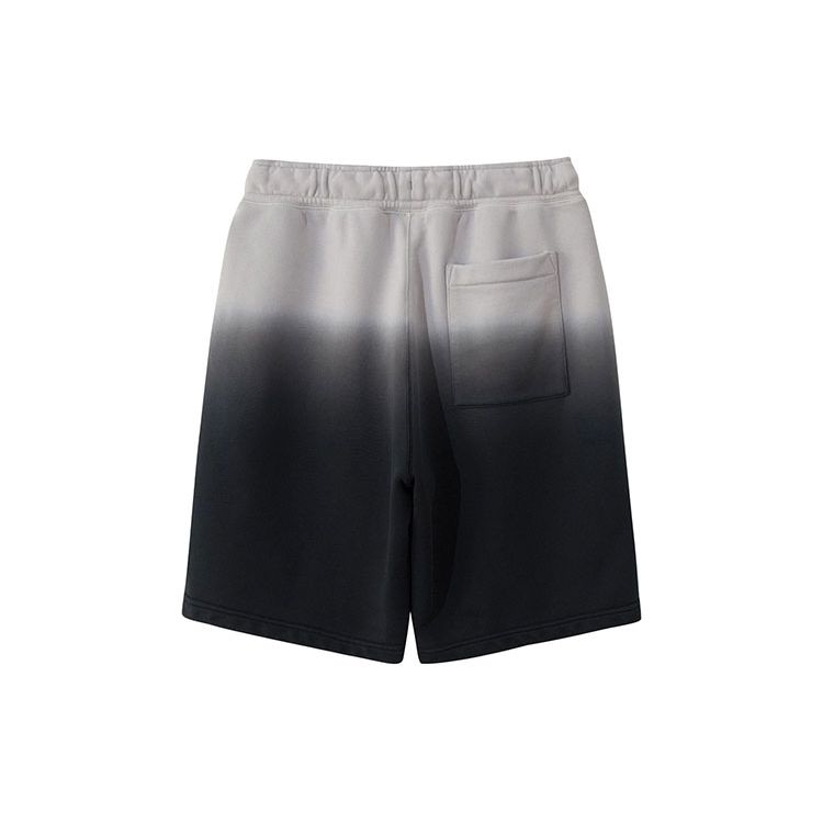 Li Ning Sports Basketball Series Logo Embroidered Loose Gradient Drawstring Shorts Men Shorts Black AKSR723-1