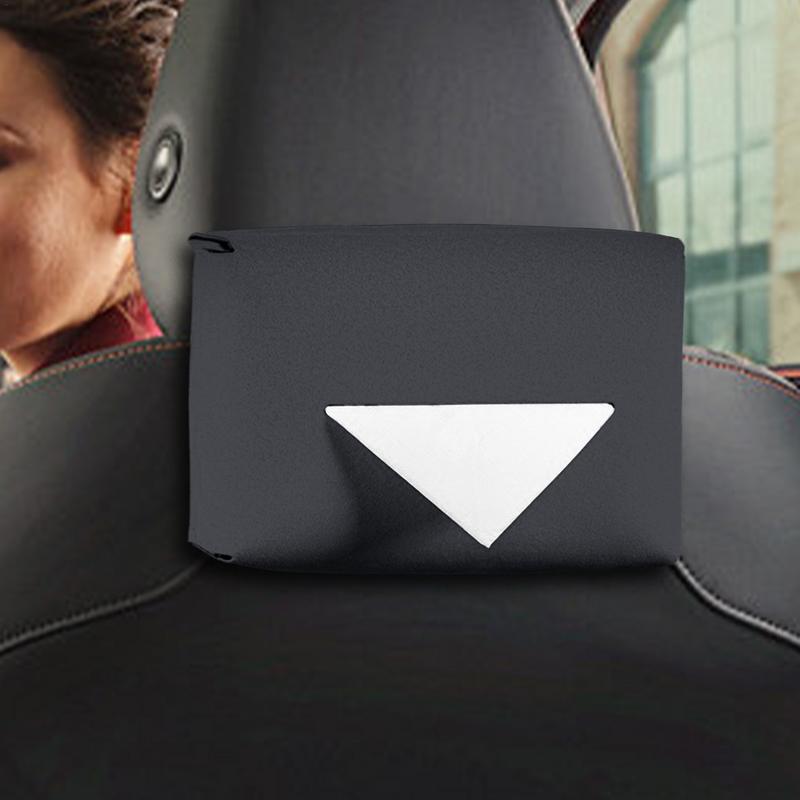 Автомобильный держатель для салфеток, держатель для салфеток, большая вместимость, чехол для салфеток, коробка для салфеток для автомобиля, устойчивая, большая вместимость, для спинки сиденья для женщин