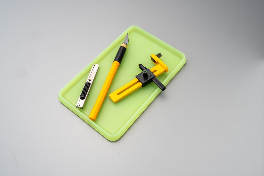 Kyoto Tool Силиконовый плоский D999TFLG (КТК) Поднос, Тип, Большой, Зеленый,