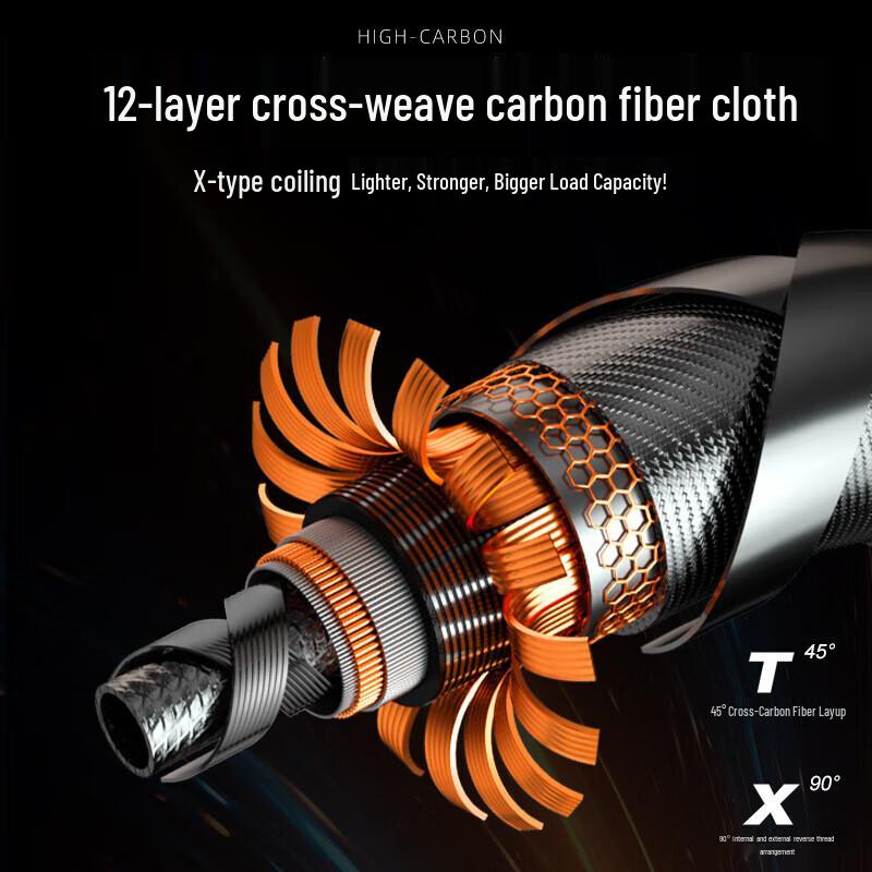 Wo Ding GT Ultralight Carbon Big Fish Rod Holder