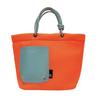 1160 1160 Small Fluffy Tote Bag Wafer SC Deli Wafer Plain [Rootote] (116402 Orange)