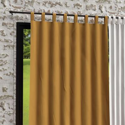 Портьера из стираной микрофибры 135Х250 см BOHEME горчичный, Soleil d'Ocre
