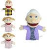 Creative Open Mouth Full Family Hand Puppet Plush Doll Toy For Roleplaying And Storytelling