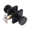 Indoor Home Bathroom Lock Hidden Button Double-sided Latch Door Lock Bedroom Solid Zinc Alloy Gold Double-sided Door Handle