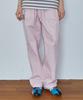 RONRON Point Embroidered Banding Pants Soft Pink