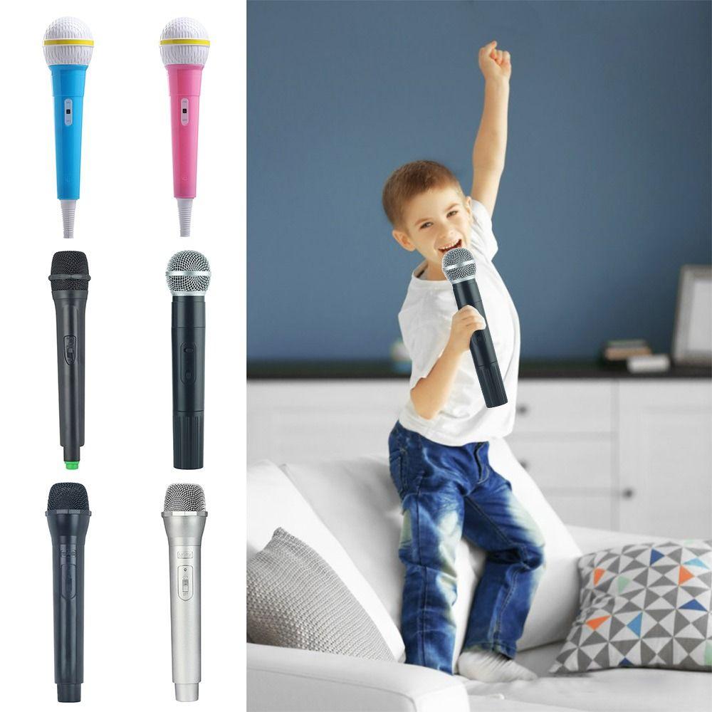 Simulate Speech Microphone Prop Karaoke Microphone Play Party Mics Toy