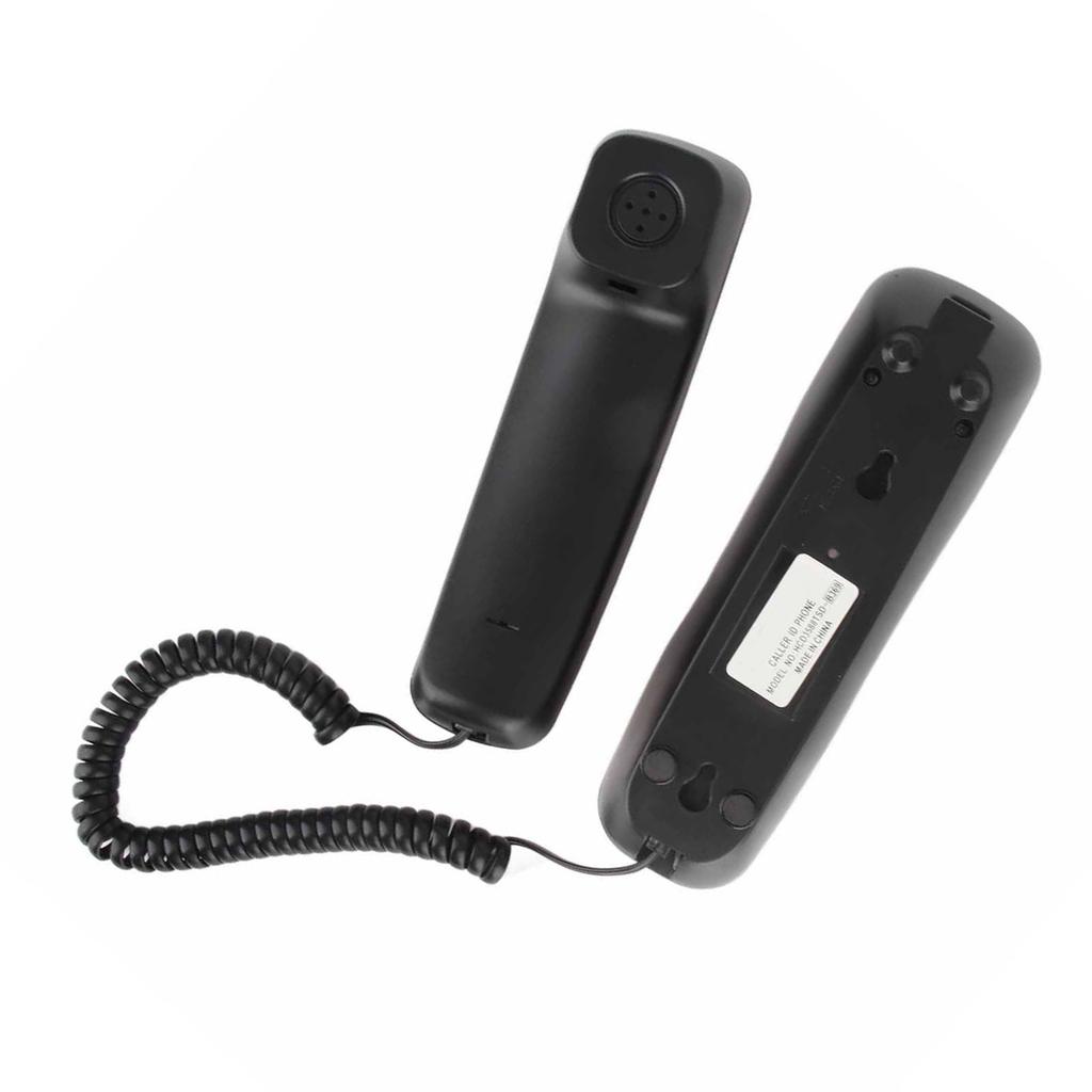 Mini Wall Telephone Home Office Hotel Incoming Caller ID LCD Display Landline Phone