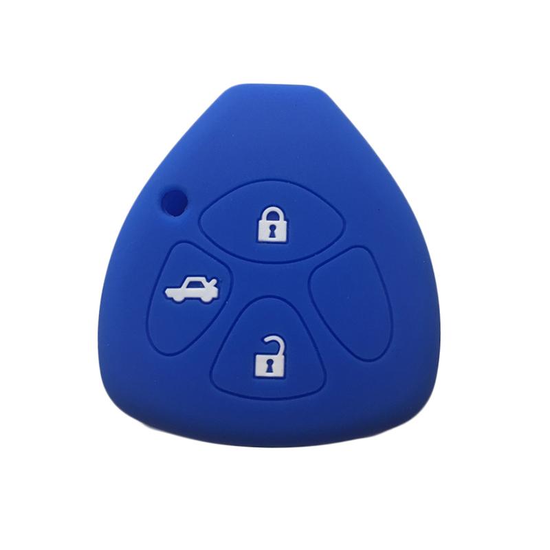 Чехол для ключей для Toyota Yaris/Vitz Auris Mk I 2007 Corolla Verso Hilux 7 RAV4 Porte Camry Чехол для ключа автомобиля Брелок 2/3/4 кнопки