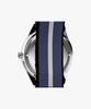 Taimaegseu Merlin Jet Quartz Fabric Strap Wristwatch 39Mm