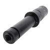 300X Zoom C Mount Lens Adjustable Magnification Aluminum Alloy for Industry Microscope Camera