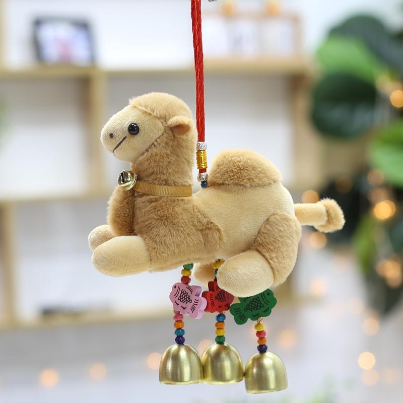 Милый брелок-подвеска в виде животного, помпон, верблюд, кукла верблюда Дуньхуан, сувенир для туристов из Синьцзяна и Ганьсу