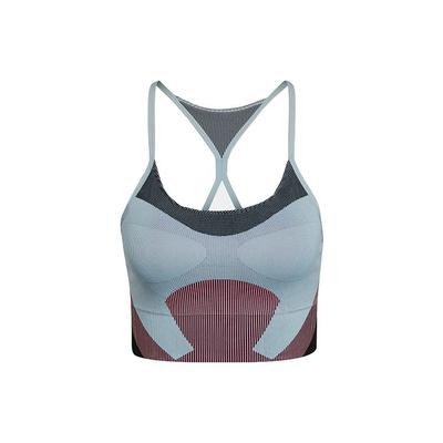 X Stella McCartney Tst Sl Bra Low Support Yoga Training Sports Bra Женское нижнее белье Arctic-Blue HG8784