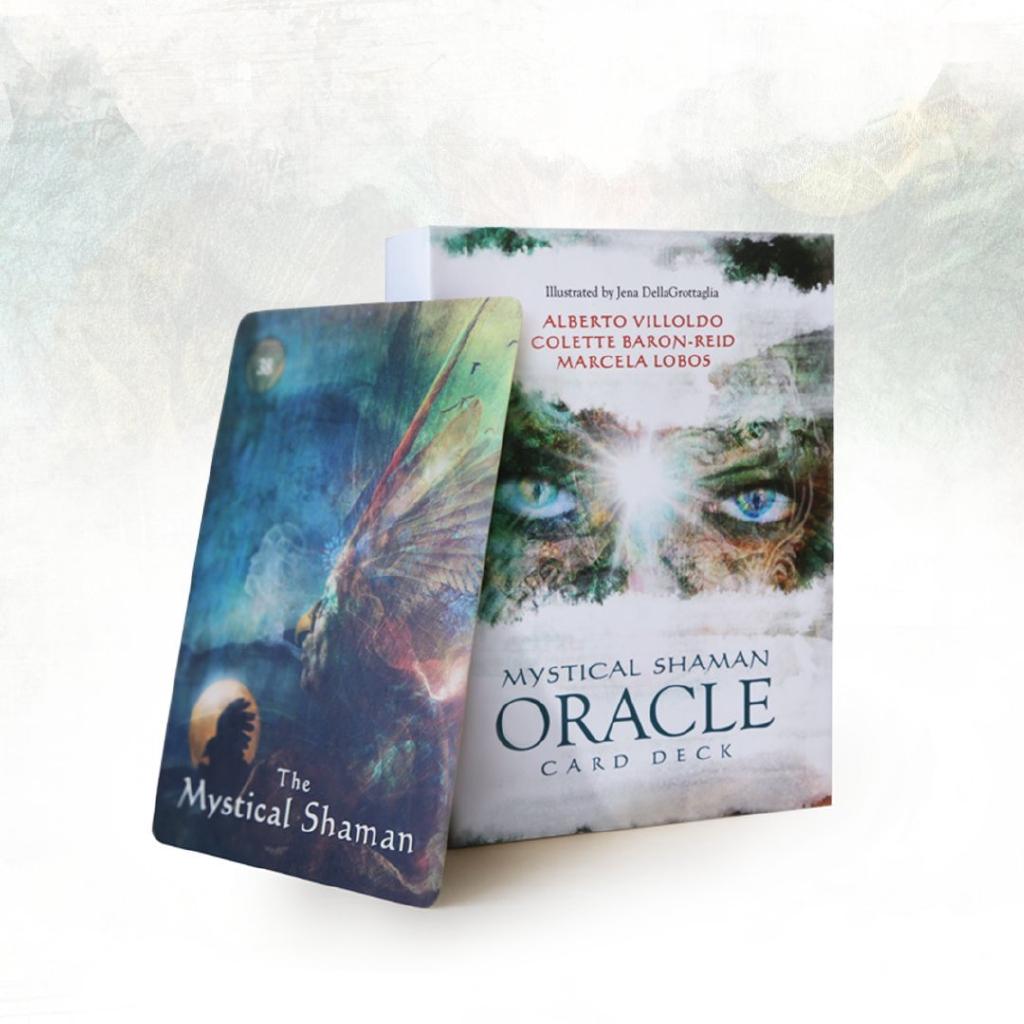 64 шт., колода карт мистического шамана-оракула, английское загадочное Таро для гадания судьбы