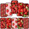 Чехол для телефона Samsung Galaxy S25 S23 S22 S24 Ultra FE A05 A06 A15 A16 A36 A37 A35 A54 A24 A55 A56 A57 A25 A26 A53 A17 Клубника Фрукты Летний Чехол