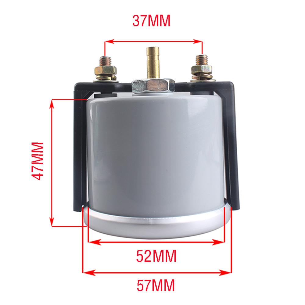 Water Temperature Meter Car Auto Water Temp Gauge 40~120 Celsius 2" 52mm Universal White LED Smoke Len Digital 12V with Sensor