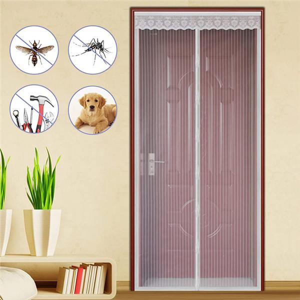 2022 Новый магнитный экран, дверная занавеска, противомоскитная сетка, сетка от насекомых, автоматическое закрытие, простая установка