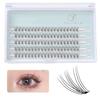FELICIA Partial False Eyelashes Natural False Eyelashes Self Bundle False Eyelashes Partial DIY Eyelashes 10 Bundles (0.1mm C Curl 8mm)