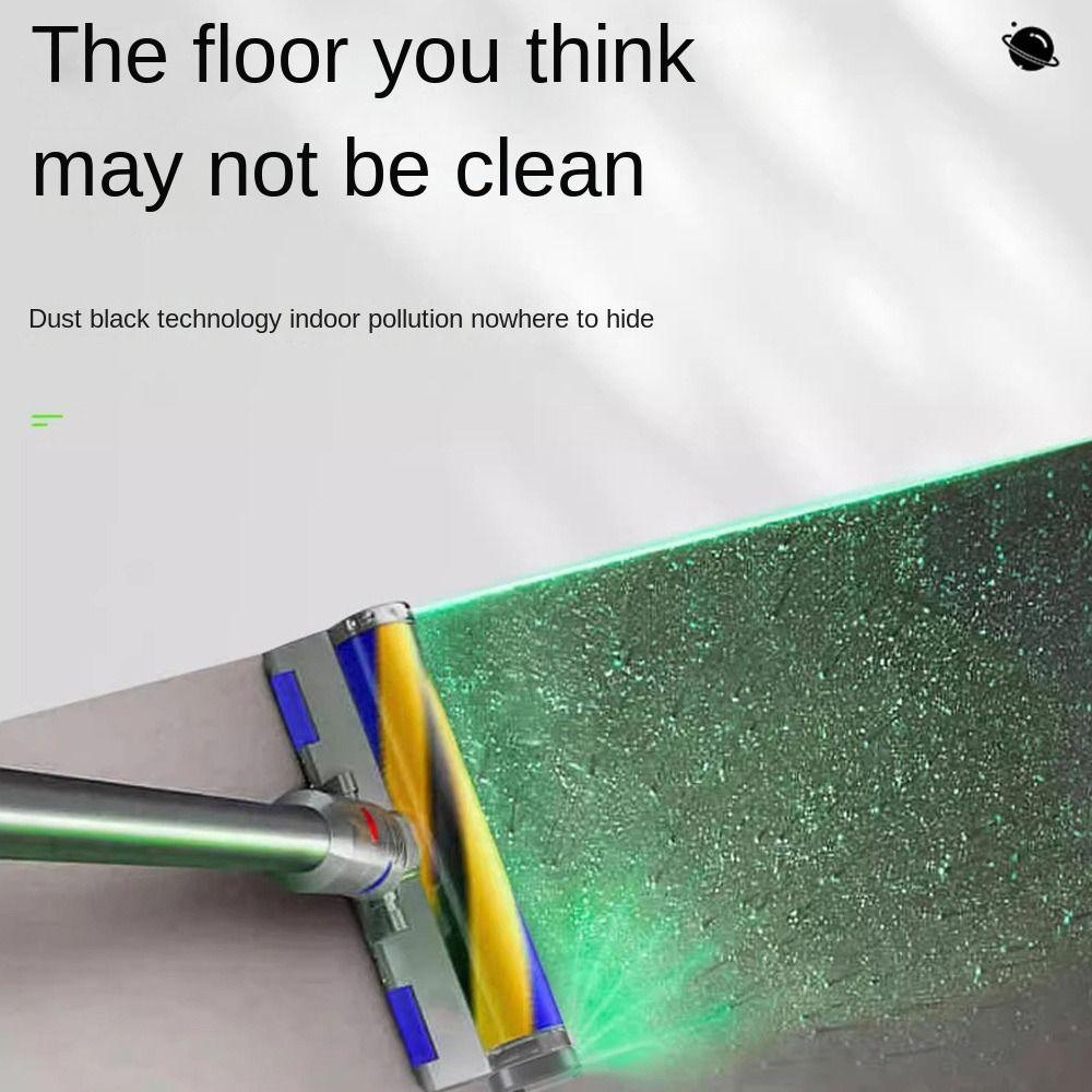 Clean Up Hidden Dust Vacuum Cleaner Green Light Reveal Microscopic Dust LED Laser Lamp