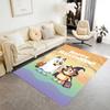 Buddy Bluey Adventures Area Rug Design for Kitchen Playrooms Living Rooms Dining Room Anti-slip Rug Anime Office Decor Wedding Party Gift