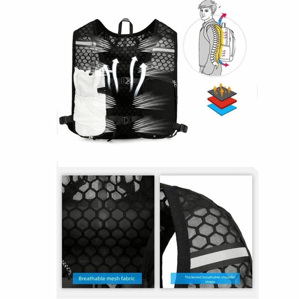 Lightweight Hydration Pack Breathable Bicycle Bag Vest Running Hydrating Backpack Outdoors