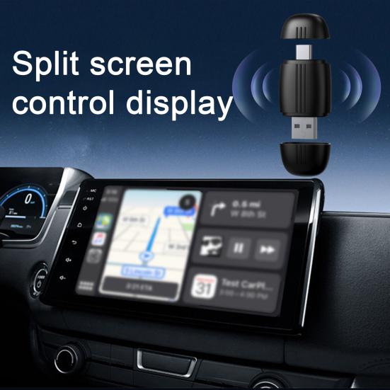 Wireless Car Adapter for Android Automatic Smart USB Dongle Google Assistant GPS Navigation Car Adapter for Carplay Box
