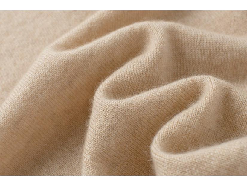 Женский свитер большого размера из 100% чистого кашемира свободного кроя, теплый, с воротником поло