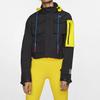 Nike Womens X Off-White Running Jacket Black/Yellow Women Outerwear BV8041-010