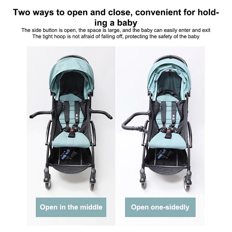 1 шт. Универсальная регулируемая ручка на руль, бампер для детской коляски, сменная ручка, перекладина, подлокотник для большинства прогулочных колясок