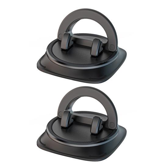 Держатель для телефона на приборную панель, вращающийся на 360 градусов, подставка для мобильного телефона, автомобильный держатель для навигации hands-free с силиконовой основой на клипсе